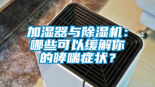 加濕器與除濕機：哪些可以緩解你的哮喘癥狀？