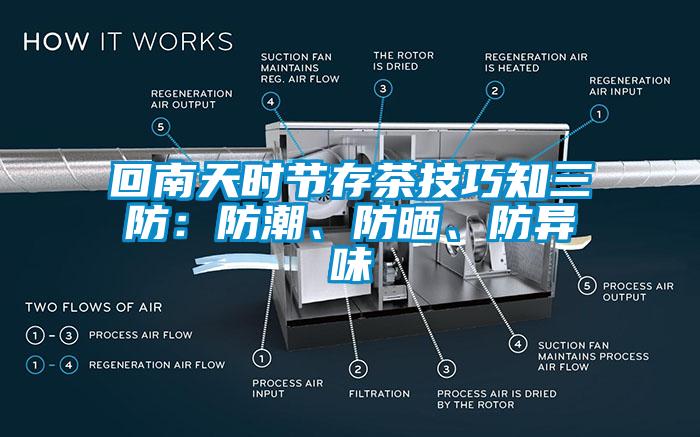 回南天時(shí)節(jié)存茶技巧知三防：防潮、防曬、防異味