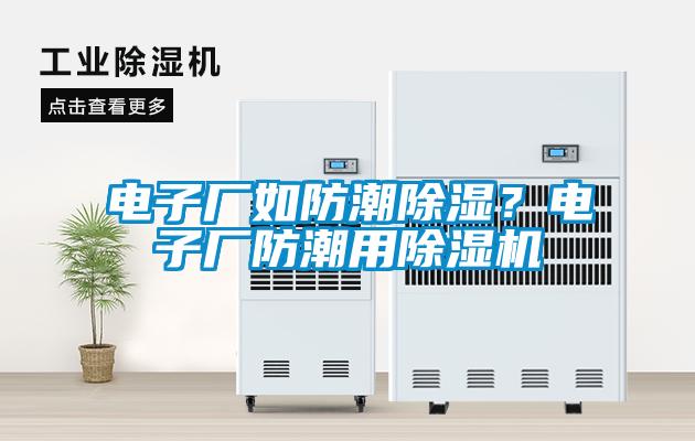 電子廠如防潮除濕？電子廠防潮用除濕機(jī)