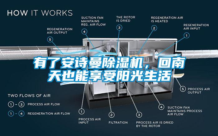 有了安詩曼除濕機，回南天也能享受陽光生活