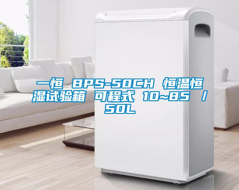 一恒 BPS-50CH 恒溫恒濕試驗箱 可程式 10~85℃／50L