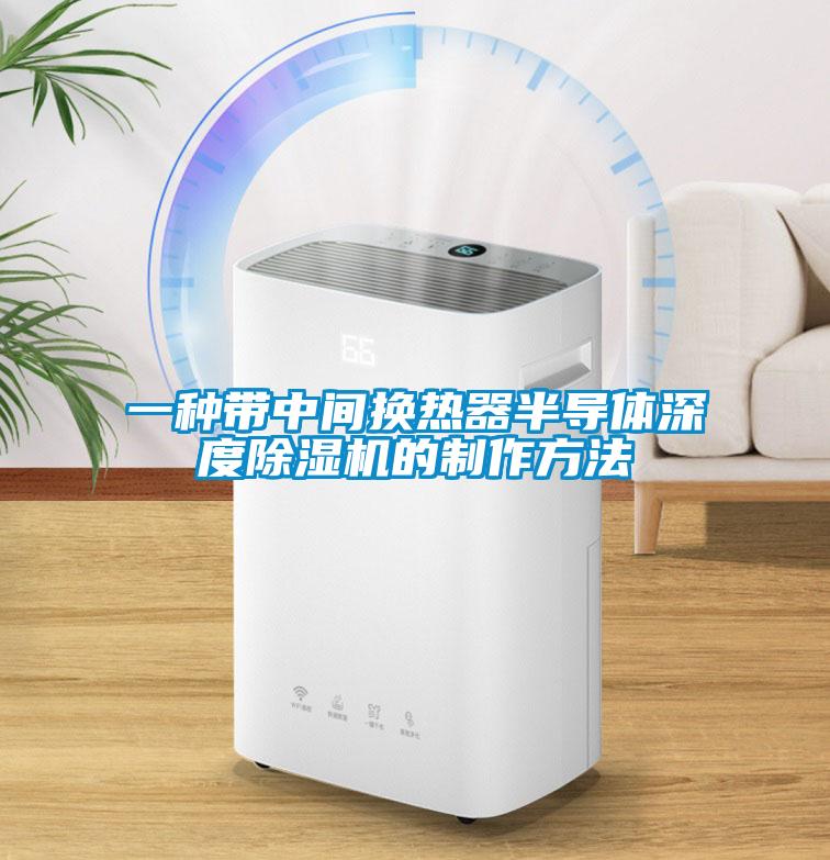 一種帶中間換熱器半導(dǎo)體深度除濕機(jī)的制作方法