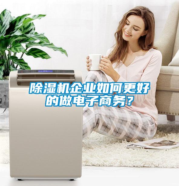 除濕機企業(yè)如何更好的做電子商務(wù)？