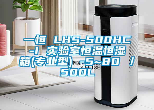 一恒 LHS-500HC-I 實驗室恒溫恒濕箱(專業(yè)型) -5~80℃／500L