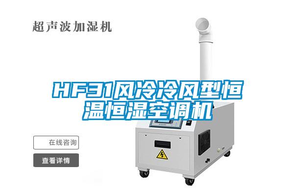 HF31風(fēng)冷冷風(fēng)型恒溫恒濕空調(diào)機