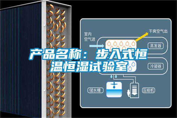 產(chǎn)品名稱：步入式恒溫恒濕試驗(yàn)室