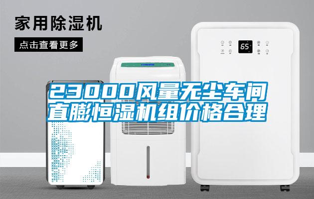 23000風(fēng)量無塵車間直膨恒濕機組價格合理