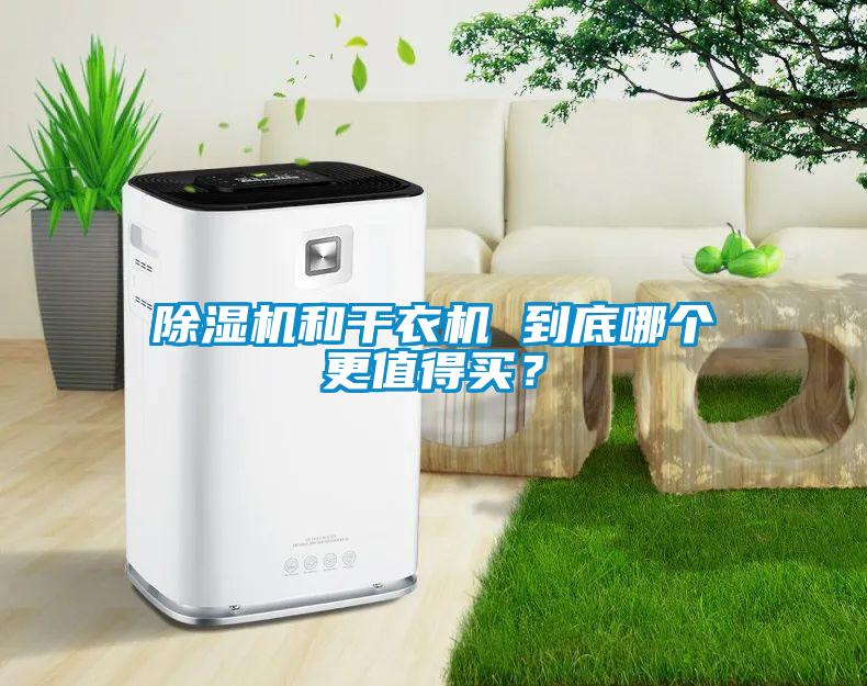 除濕機和干衣機 到底哪個更值得買？