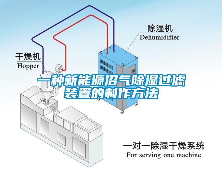 一種新能源沼氣除濕過濾裝置的制作方法