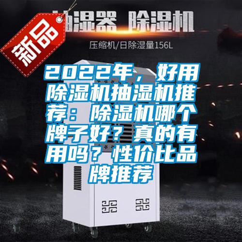 2022年，好用除濕機抽濕機推薦：除濕機哪個牌子好？真的有用嗎？性價比品牌推薦