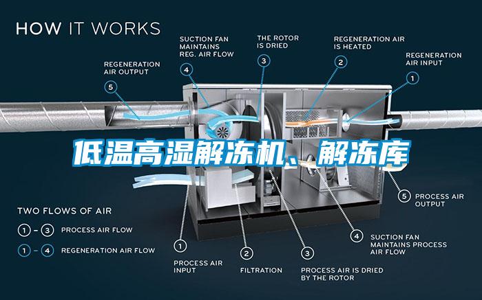 低溫高濕解凍機、解凍庫