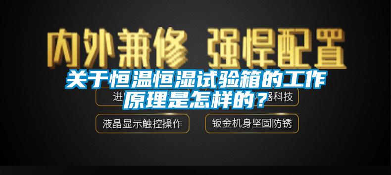 關于恒溫恒濕試驗箱的工作原理是怎樣的？