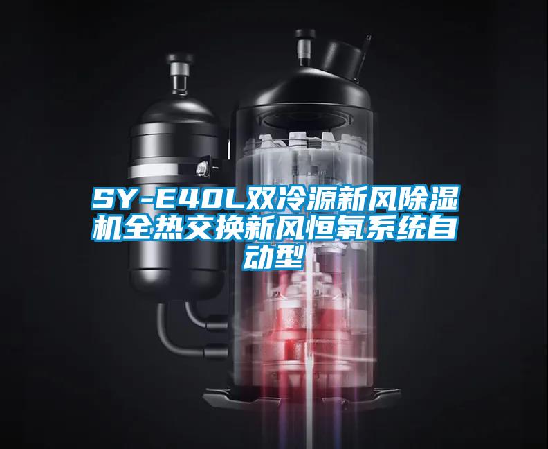 SY-E40L雙冷源新風(fēng)除濕機(jī)全熱交換新風(fēng)恒氧系統(tǒng)自動(dòng)型