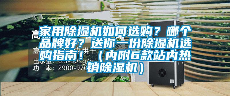 家用除濕機(jī)如何選購？哪個(gè)品牌好？送你一份除濕機(jī)選購指南?。▋?nèi)附6款站內(nèi)熱銷除濕機(jī)）