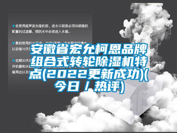 安徽省宏允柯恩品牌組合式轉(zhuǎn)輪除濕機(jī)特點(2022更新成功)(今日／熱評)