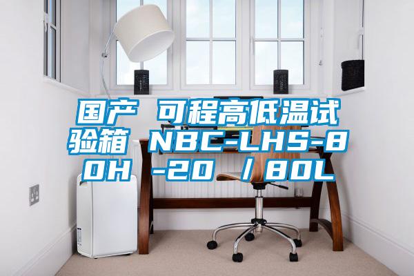 國產(chǎn) 可程高低溫試驗箱 NBC-LHS-80H -20℃／80L