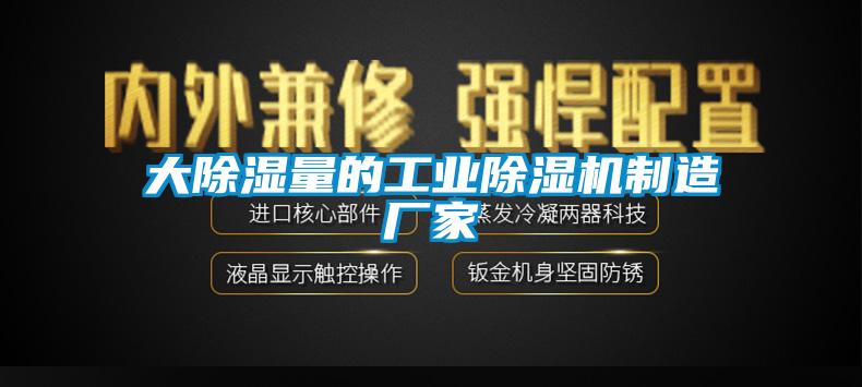 大除濕量的工業(yè)除濕機(jī)制造廠家