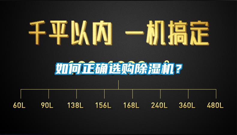 如何正確選購除濕機？