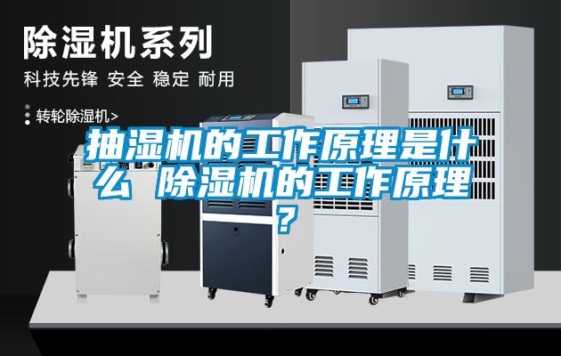 抽濕機的工作原理是什么 除濕機的工作原理？