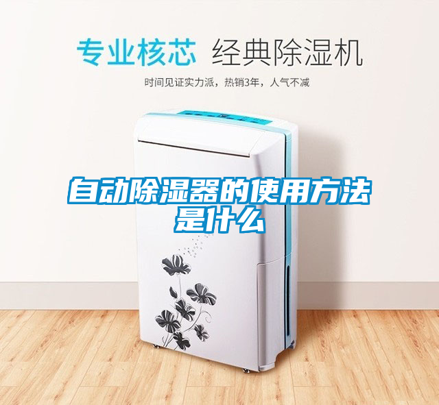 自動(dòng)除濕器的使用方法是什么