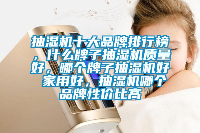 抽濕機十大品牌排行榜，什么牌子抽濕機質量好，哪個牌子抽濕機好 家用好，抽濕機哪個品牌性價比高