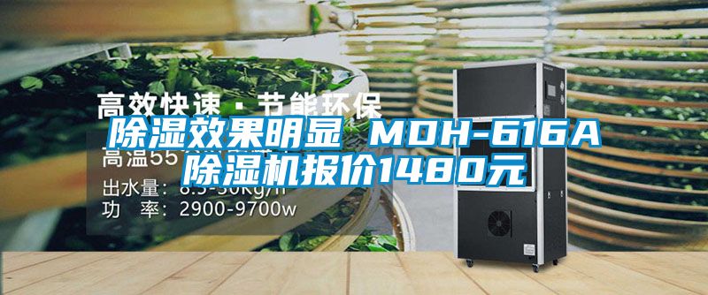 除濕效果明顯 MDH-616A除濕機(jī)報(bào)價(jià)1480元