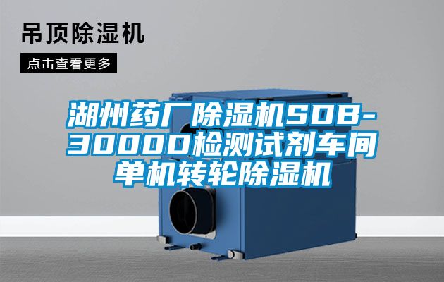 湖州藥廠除濕機SDB-3000D檢測試劑車間單機轉(zhuǎn)輪除濕機