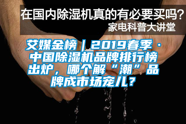 艾媒金榜｜2019春季·中國除濕機(jī)品牌排行榜出爐，哪個(gè)解“潮”品牌成市場寵兒？