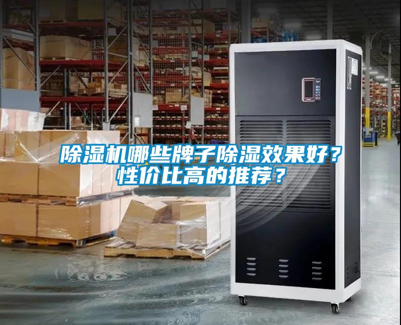 除濕機哪些牌子除濕效果好？性價比高的推薦？