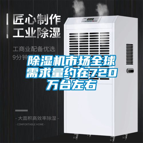 除濕機(jī)市場全球需求量約在720萬臺左右