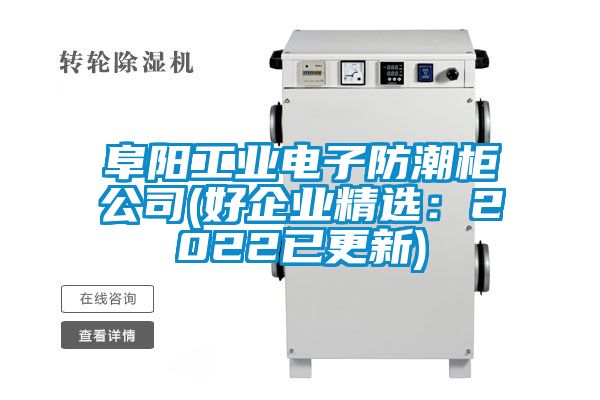 阜陽工業(yè)電子防潮柜公司(好企業(yè)精選：2022已更新)